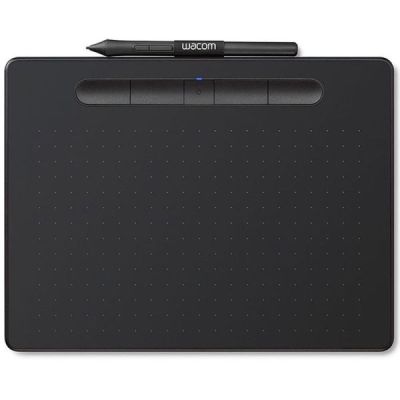 pack tablette wacom intuos m bluetooth avec stylet