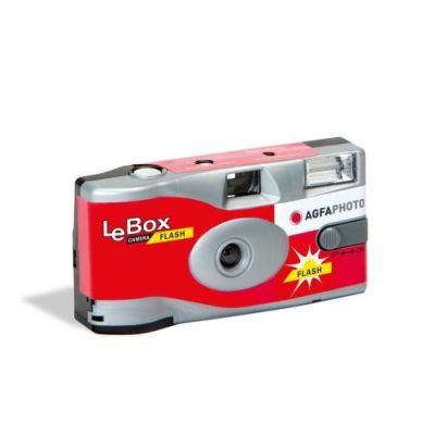 appareil photo jetable agfaphoto lebox camera flash 400 27