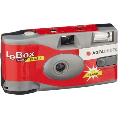 appareil photo jetable agfaphoto lebox camera flash 400 27