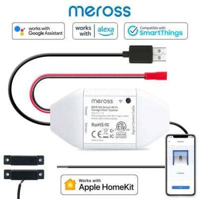 Meross Smart WiFi Garage Door Opener MSG100