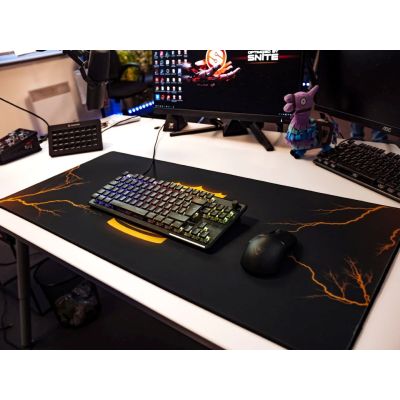 tapis de souris  xl - noir