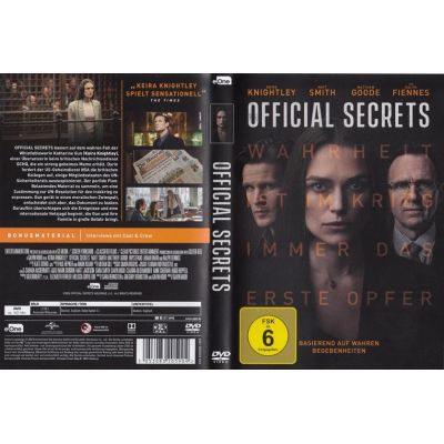 Official Secrets Blu-ray