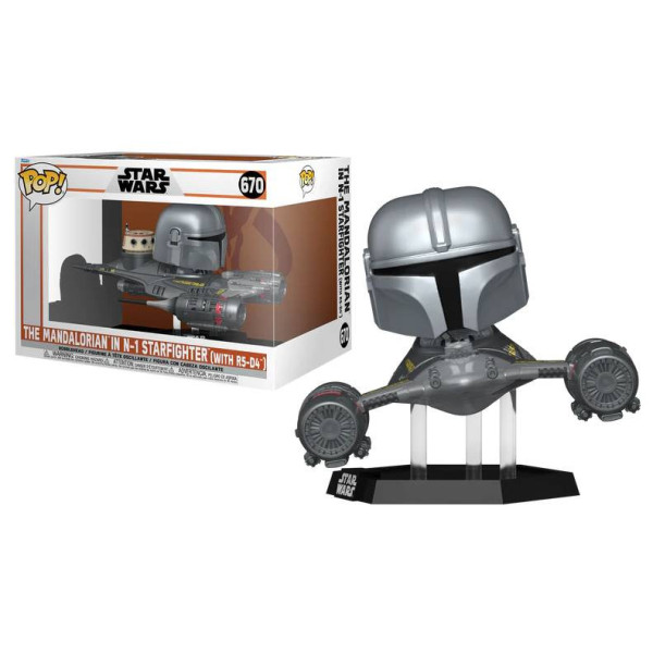 Funko POP! Rides: Star Wars: the Mandalorian S9 - Mandalorian In N1 Starfighter