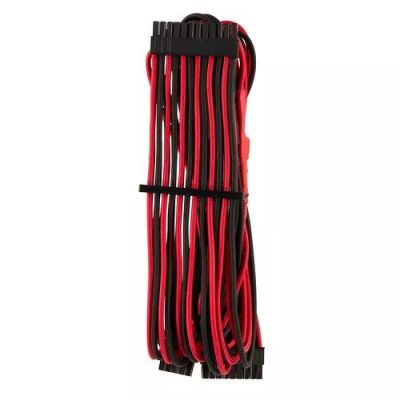 atx 24 broches - 1 x 610 mm - rouge/noir