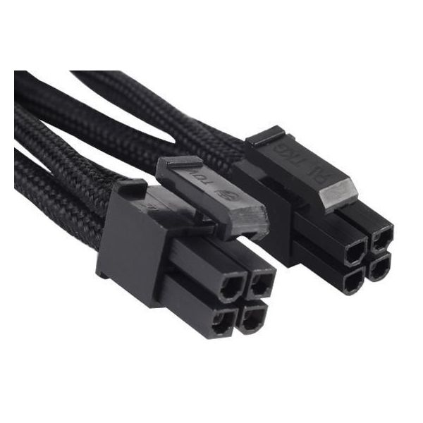 eps/atx 4+4 broches - 2 x 750 mm - noir