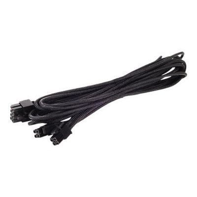 eps/atx 4+4 broches - 2 x 750 mm - noir