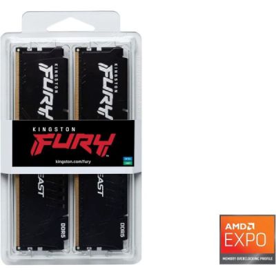 kingston fury beast noir ddr5 32go 6000mt/s cl36 dimm mémoir