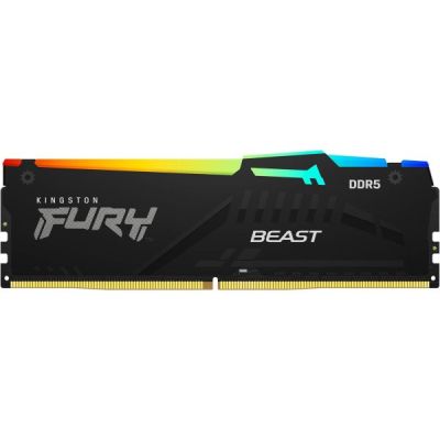 kingston fury beast noir rgb 32go 6000mt/s ddr5 cl36 dimm mé