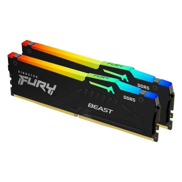 kingston technology fury beast rgb module de mémoire 16 go 2 x 8 go