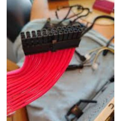 atx 24 broches - 1 x 610 mm - rouge