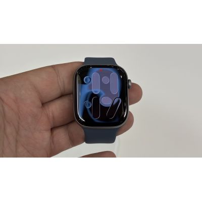 apple watch series 11 gps + cellular 42mm slate titanium cas