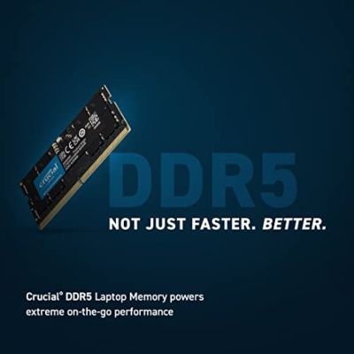 Crucial RAM 16Go DDR5 5600MHz (ou 5200MHz ou 4800MHz) Mémoir