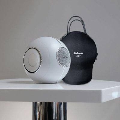 enceinte connectée hi-fi cabasse the pearl myuki créme
