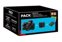 pack fnac appareil photo hybride sony alpha 7iii noir + fe 2