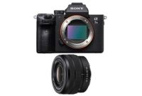 pack fnac appareil photo hybride sony alpha 7iii noir + fe 2