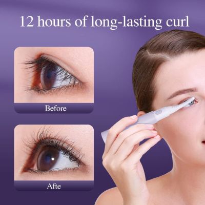 TOUCHBeauty TB-2117 Recourbe-cils électrique rechargeable USB à chauffage rapide avec double peigne Dispositif