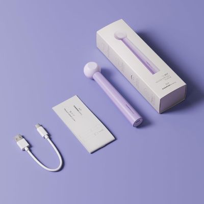 TOUCHBeauty TB-2117 Recourbe-cils électrique rechargeable USB à chauffage rapide avec double peigne Dispositif