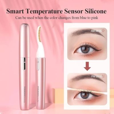 TOUCH Beauty Recourbe-cils chauffant, recourbe-cils électrique, brosse à cils avec capteur de température intelligent
