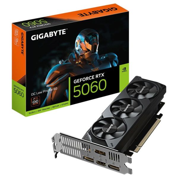 CARTE GRAPHIQUE GIGABYTE NVIDIA GEFORCE RTX 5060 OC LOW PROFILE 8G