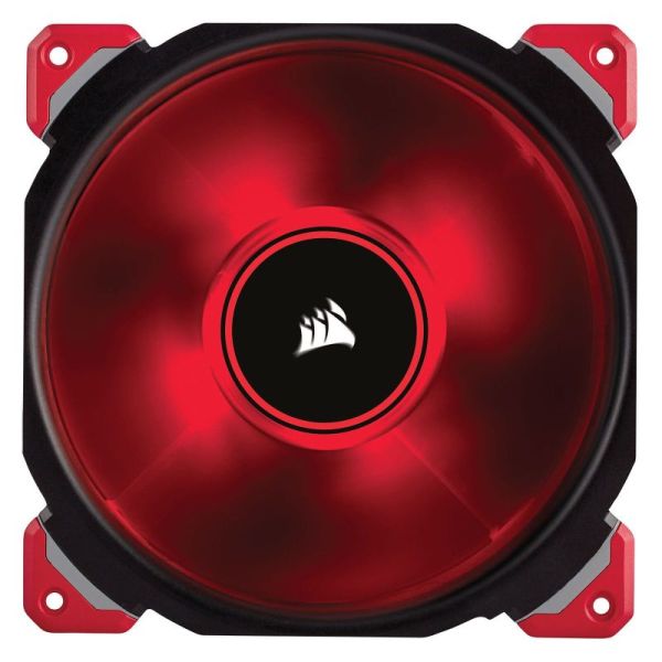 ML140 PRO LED, ROUGE, VENTILATEUR 140MM À LÉVITATION MAGNÉTIQUE