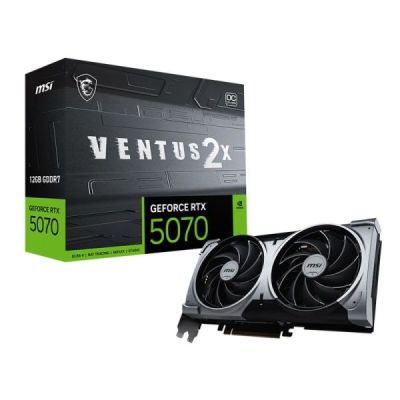 MSI NVIDIA GEFORCE RTX 5070 12G VENTUS 2X OC