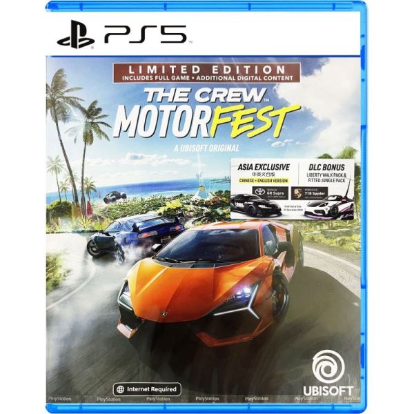 THE CREW MOTOR FEST LIMITED EDITION INCLUT LE JEU COMPLET +CONTENU NUMÉRIQUE SUPLÉMENTAIRE