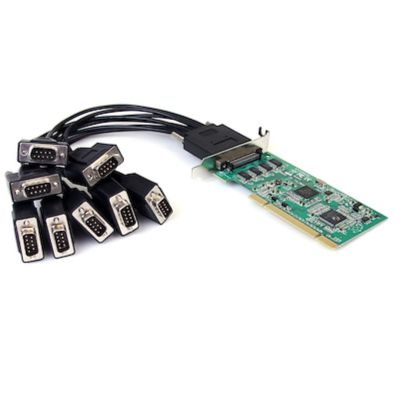 carte pci express à 8 ports db9 rs232 - adaptateur pcie séri