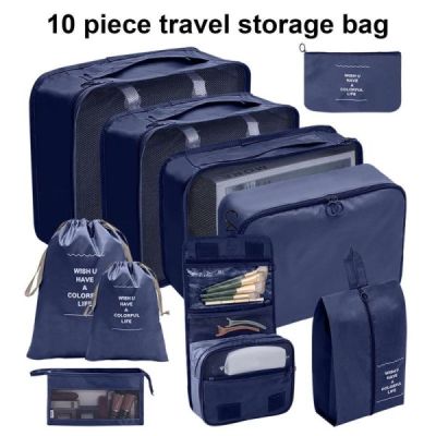 10pcs sac pocket organizer de