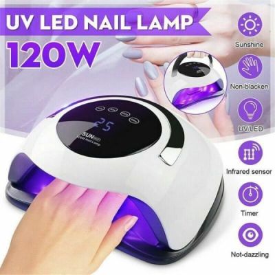 120w lampe uv sche ongles uv