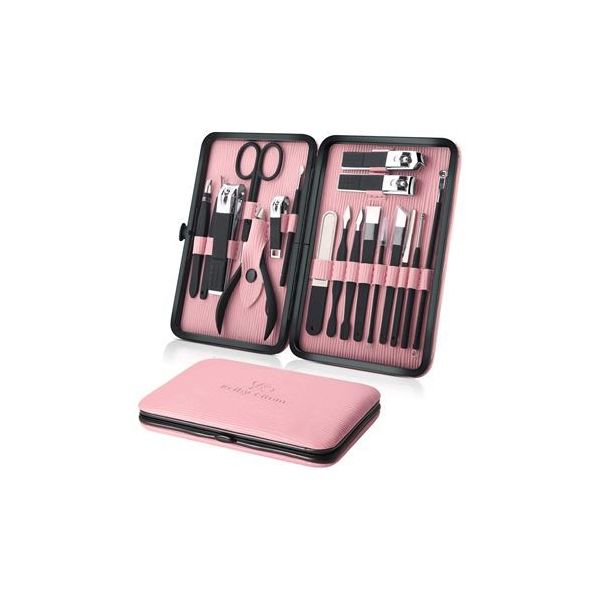 18 pcs trousse manucure