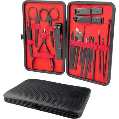 18 pcs trousse manucure
