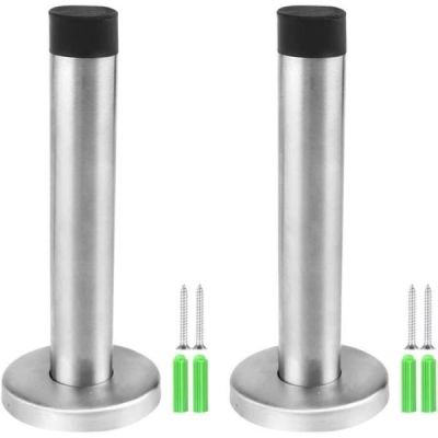2 pice butoir de porte inox