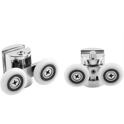 2x haut rouleaux de porte d