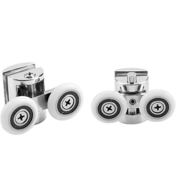 2x haut rouleaux de porte d