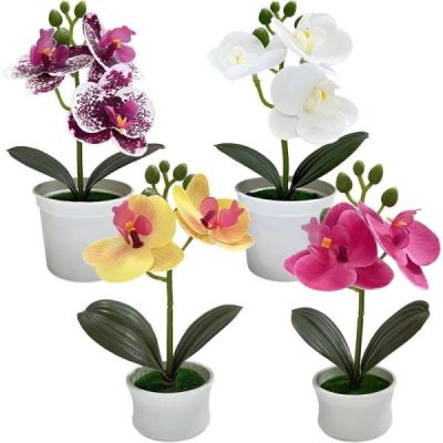 4 pcs artificielle or bl h