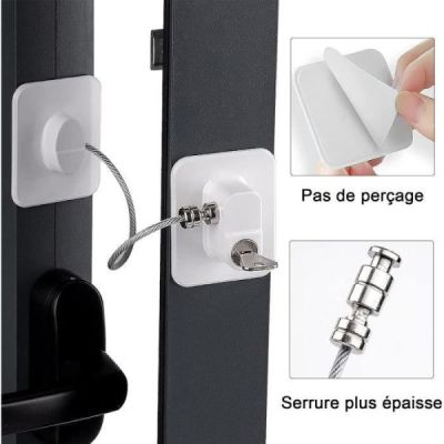 4pcs scurit entrebilleur