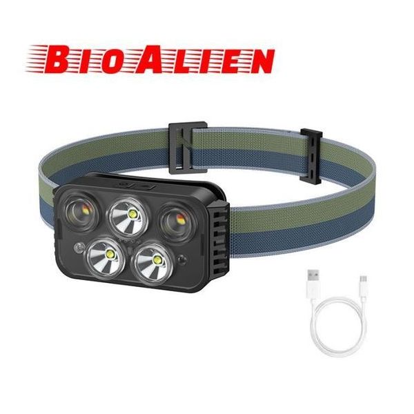 bioalien lampe frontalelampe