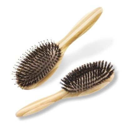 brosse  cheveux en poils de