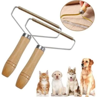brosse anti peluches chien