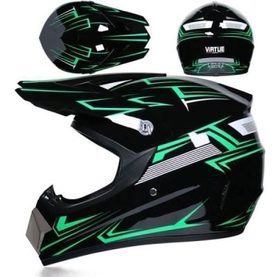 casque de motocross adulte antcool avec lunettes sans couver