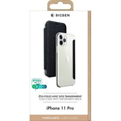 etui folio - bigben - iphone 11 pro max