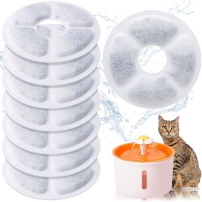 filtre fontaine eau chat avec