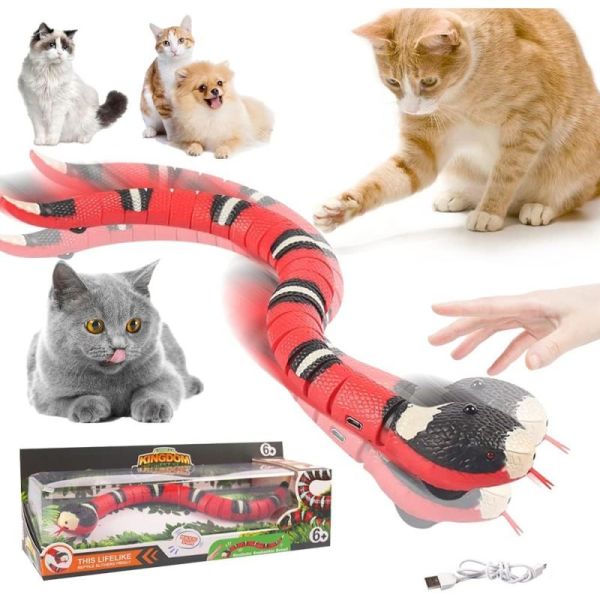 jouet serpent pour chat