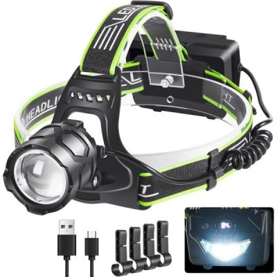 lampe frontale puissante avec