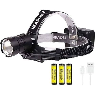 lampe frontale puissante avec
