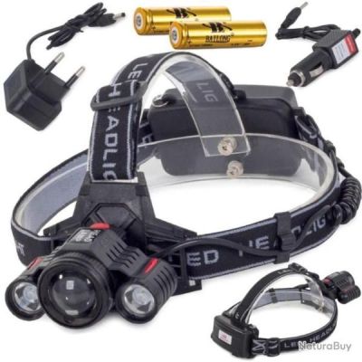 lampe frontale zoom 1800 lu
