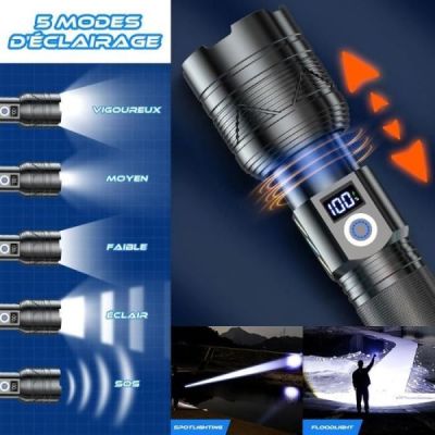 lampe torche led ultra puis