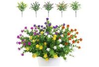 lot de 5 bouquets de fleurs