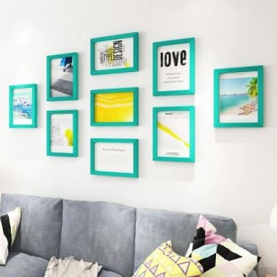 lot de 9 cadre photo mural 7