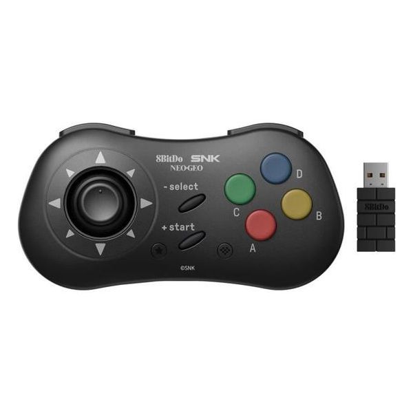 manette noire neo geo mini